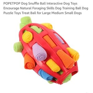 Red Dog Snuffle Ball Interactive Toy